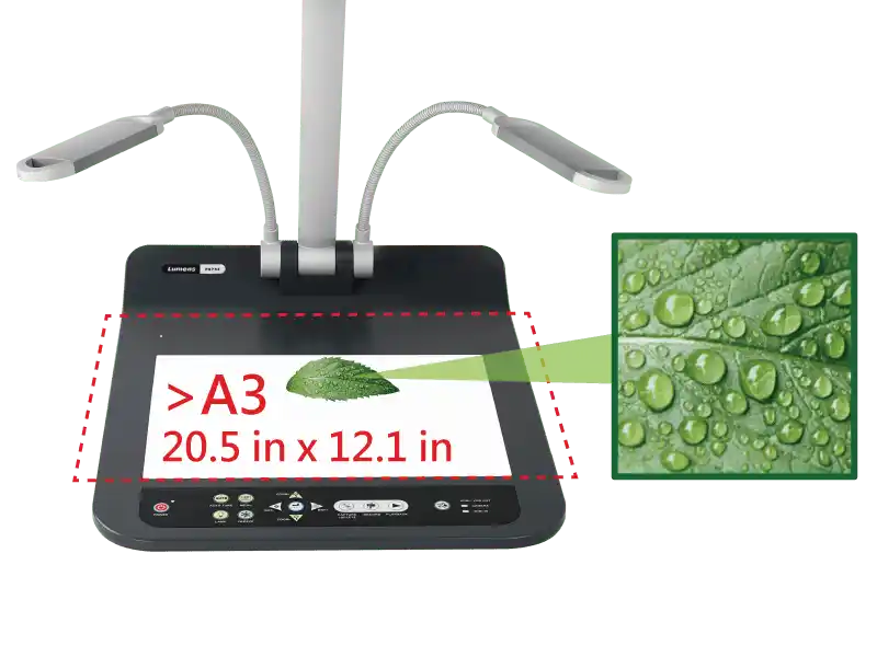 lumens ps753 Shooting Area